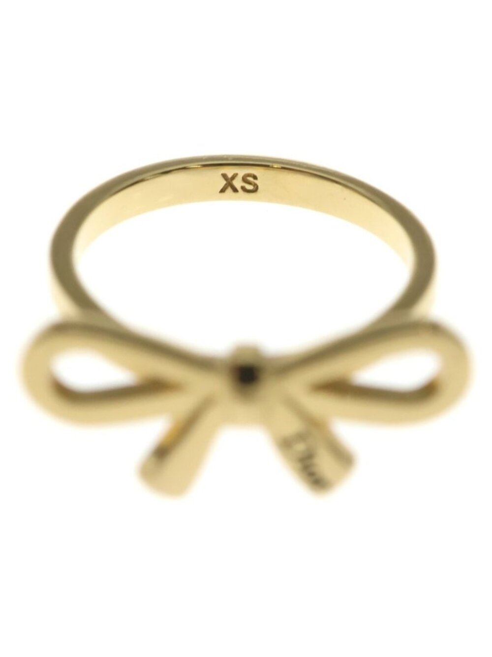 Dior Logo Ribbon Ring Gold - Picture 5 of 8